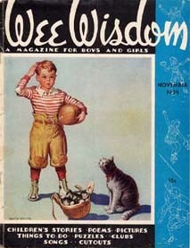Item #01-0195 Wee Wisdom. A Magazine for Boys and Girls. Unity School of Christianity.