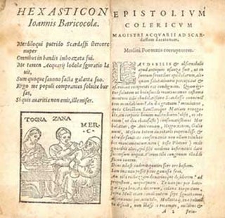 Item #01-0240 Opus Merlini Cocaii Poetae Manuanti Macaronicorum. Teofilo Folengo, or Girolamo