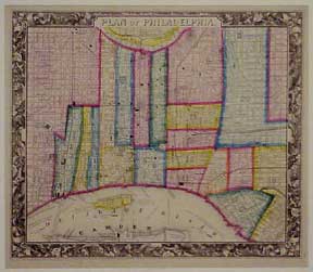 Mitchell, S. Augustus - Plan of Philadelphia