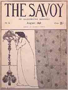 Item #01-0338 Cover for The Savoy. Aubrey Beardsley