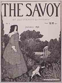 Item #01-0339 Cover for The Savoy. Aubrey Beardsley