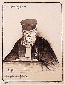 Item #01-0384 Les Gens de justice. Jacquinot-Godard. Honoré Daumier