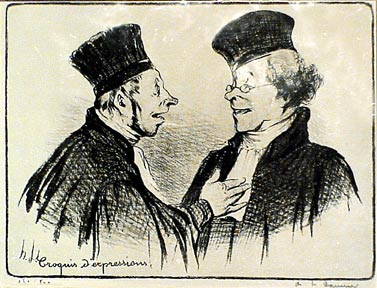 Item #01-0388 Croquis d’expressions. Mon cher. Honoré Daumier.