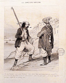 Item #01-0413 Canotiers parisiens. Honoré Daumier