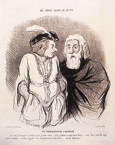 Item #01-0415 Les Beaux jours de la vie. Honoré Daumier