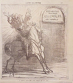 Item #01-0418 Ce pauvre Louis XIV. Honoré Daumier