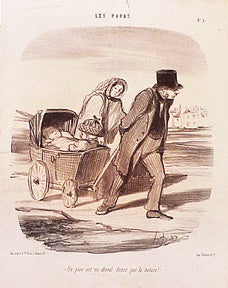 Item #01-0423 Les Papas. Honoré Daumier