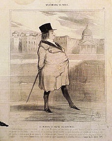 Item #01-0427 Le Membre de toutes les académies. Honoré Daumier