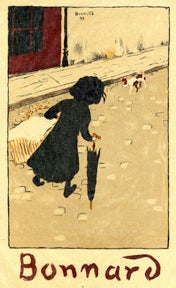 Item #01-0730 Bonnard lithographe. Claude Roger-Marx.