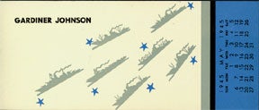 Item #01-0831 Calendar for 1945. Set of Art Deco blotters. Gardiner Johnson