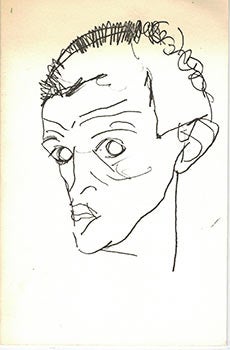Item #01-0961 Drawings and Watercolors by Egon Schiele, April-May 1974. Serge Sabarsky Gallery, N Y
