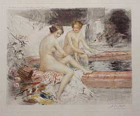 Calbet, Antoine - Bathing Nudes