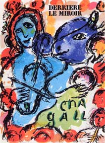 Item #02-0106 Derrière le Miroir. DLM #198. Chagall. Marc Chagall.