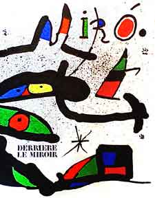 Item #02-0126 Derrière le Miroir. DLM #231. Miró. Joan Mir&oacute