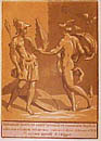 Item #02-0193 Mercury Speaking to a Warrior. John Skippe, Johannes