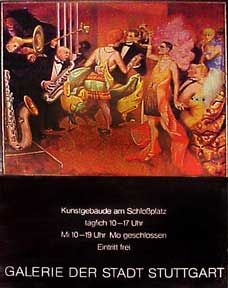 Item #02-0206 Kunstgebäude am Schloßplatz [poster]. Otto Dix