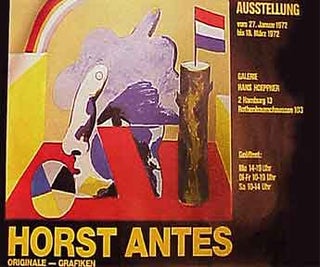 Item #02-0208 Hans Hoeppner [poster]. Antes Horst