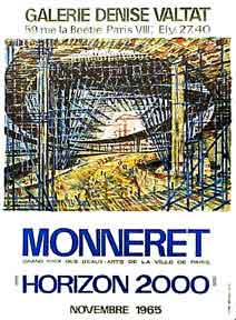 Item #02-0289 Elevated road construction. Horizon 2000 [poster]. Monneret