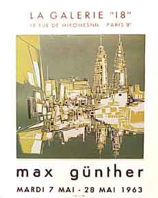Item #02-0291 Constructivist City view [poster]. Max Guenther