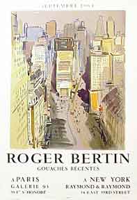 Item #02-0296 Roger Bertin Bouaches Récentes. Roger Bertin