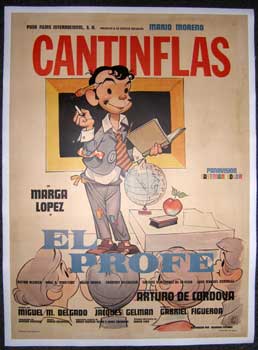 Item #02-0312 El Profe. Cantinflas, Mario Moreno