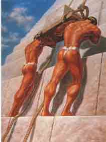 Item #02-0339 Pyramid Builders. George Quaintance