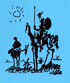 Item #02-0343 Don Quixote. Pablo Picasso
