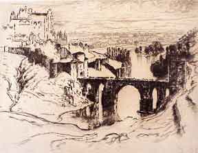 Pennell, Joseph - St. Martin's Bridge, Toledo