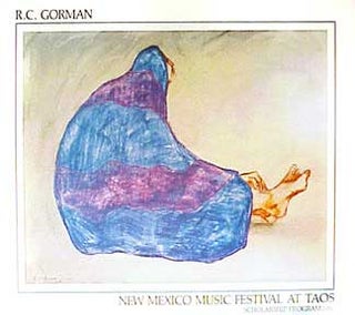 Item #02-0521 New Mexico Music Festival at Taos. R. C. Gorman
