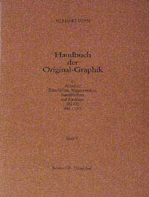 Item #02-0617 German Periodicals with Original Graphics, 1890-1933. Handbuch der Original-Graphik...
