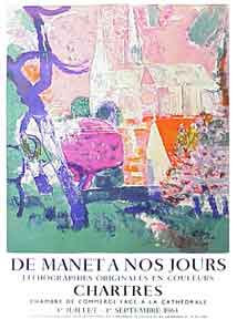 Item #02-0645 De Manet a nos jours. Edouard Manet