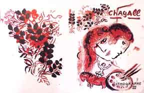 Item #02-0797 Lithographs of Chagall. III. Vol 3. 1962-1968. Julien Cain, Fernand Mourlot