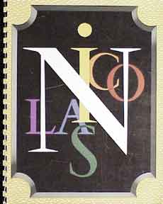 Item #02-0927 Etablissements Nicolas. Liste Des Grands Vins Fins. 1936. A. M. Cassandre