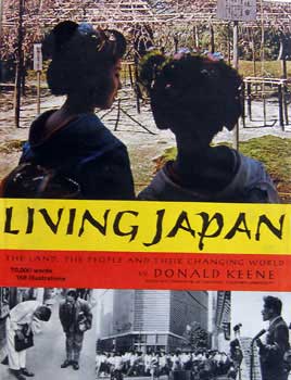 Item #02-1024 Living Japan. Donald Keene