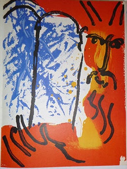 Verve. Revue Artistique et Littéraire. Vol. VIII, n° 33 et 34. La Bible. "Illustrations for the Bible". Marc Chagall. First Verve edition.