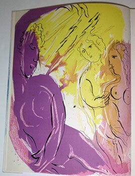 Verve. Revue Artistique et Littéraire. Vol. VIII, n° 33 et 34. La Bible. "Illustrations for the Bible". Marc Chagall. First Verve edition.