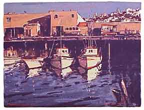 Item #02-1165 Fisherman’s Wharf. San Francisco. Gordon Cope