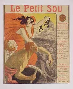 Item #02-1197 Le Petit sou. Théophile-Alexandre Steinlen