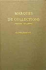 Item #023-2 Marques de collections de dessins et d'estampes. Supplément. Frits Lugt