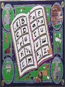 Item #03-0092 A Holiday Calendar for Booklovers. New York Public Library
