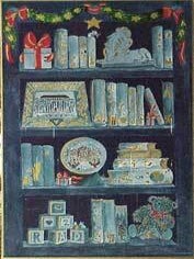 Item #03-0093 A Holiday Calendar for Young Booklovers. New York Public Library