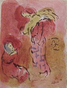 Chagall, Marc - Ruth Gleaning