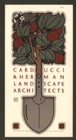 Item #03-0215 Carducci & Herman. Landscape Architects. David Lance Goines