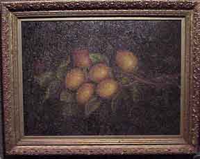 Item #03-0230 Bunch of lemons. American Artist