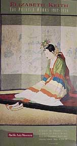 Item #03-0279 Elizabeth Keith: The Printer Works. Exhibition poster depicting her Korean Bride....
