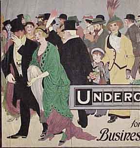 Item #03-0308 Underground. For Business or Pleasure. F. C. Witney