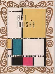 Item #03-0501 Gai Musée. Art League Benefit Ball. Art League of the East Bay