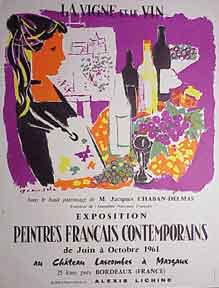 Item #03-0549 La Vigne et le Vin. Exposition Peintres Français contemporains. Emilio Grau-Sala