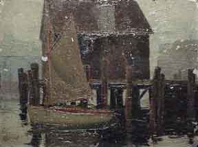 Jalmar or Almar - Dock with Sailboat
