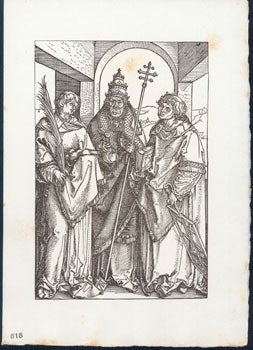 Item #03-0837 SS. Stephen, Sixtus and Lawrence. Albrecht Dürer